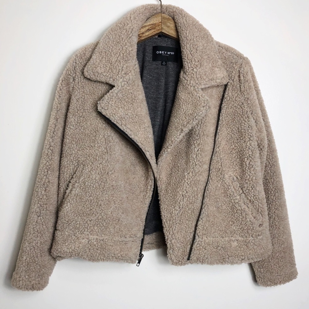 Obey | Teddy motorcycle jacket